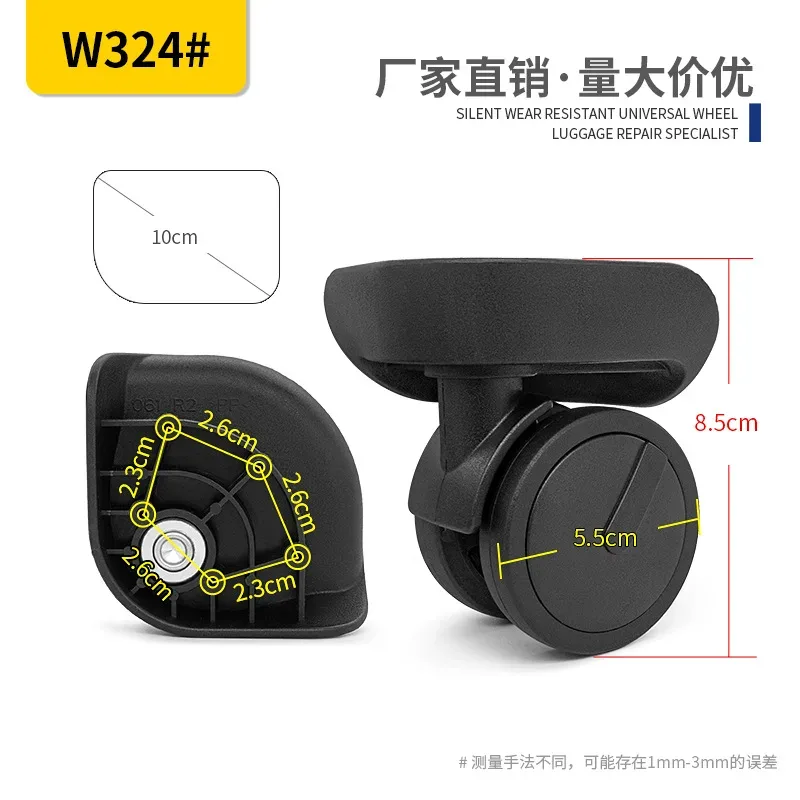 accessoires pour valises : roues universelles, poignées télescopiques, roulettes pour valises de voyage, roues pour coffres de loisirs, roues pour valises rigides en pc - guangzhou yongfeng