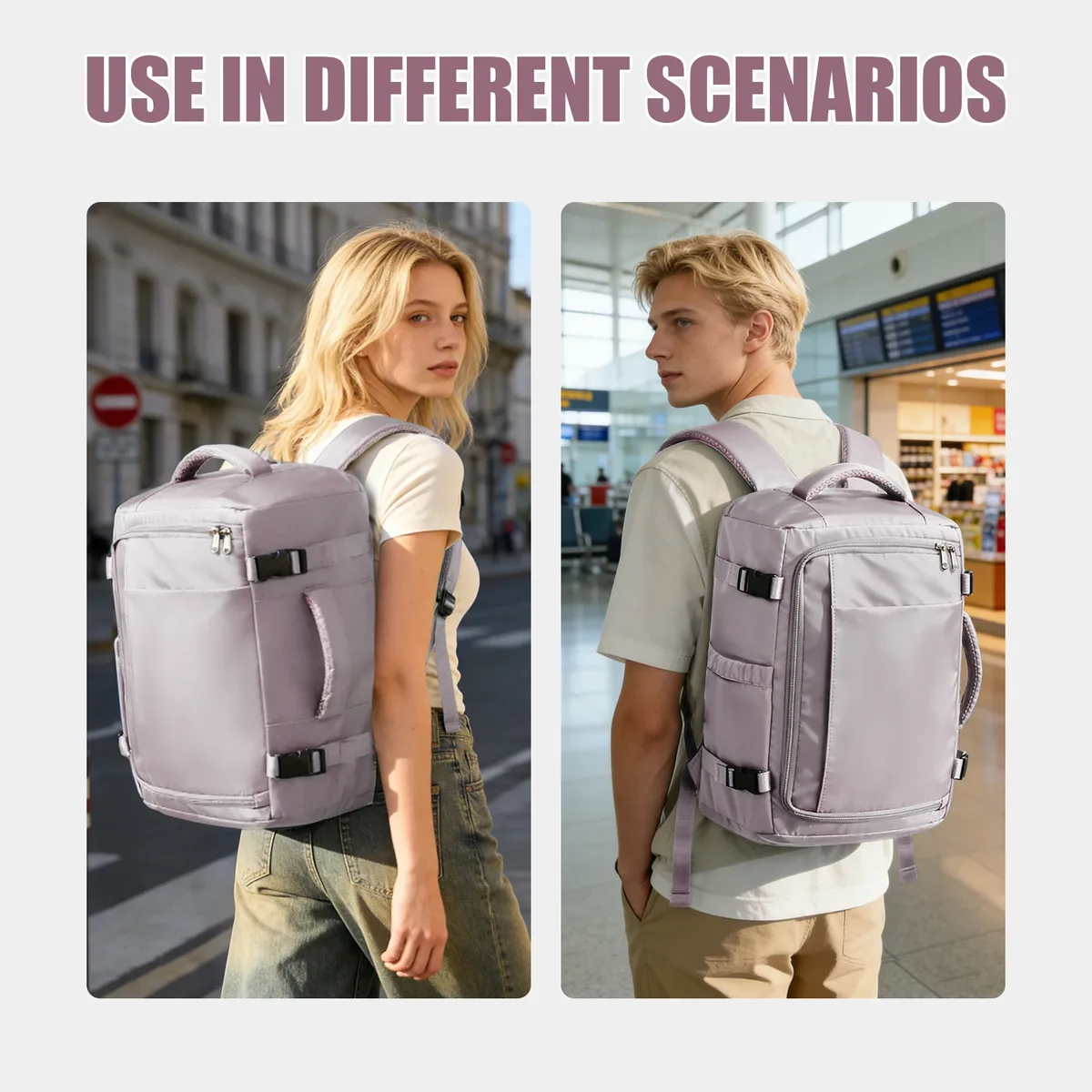 sac de cabine ryanair 40x30x20, sac à dos de voyage sous le siège, sac à main easyjet wizzair, sac à main pour femme, sac à dos pour ordinateur portable 15,6 pouces