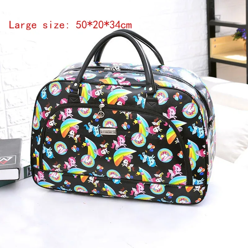 sacs de voyage college de dessins animés pour femmes et hommes, grand sac à main de voyage, sac de sport multifonctionnel, sac de voyage initié, week-end, mode 2022