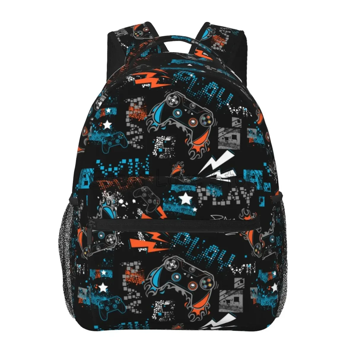 contrôleur de jeu vidéo sacs à dos d'ordinateur portable pour garçons filles durable école ordinateur bookbag unisexe voyage randonnée camping sac à dos