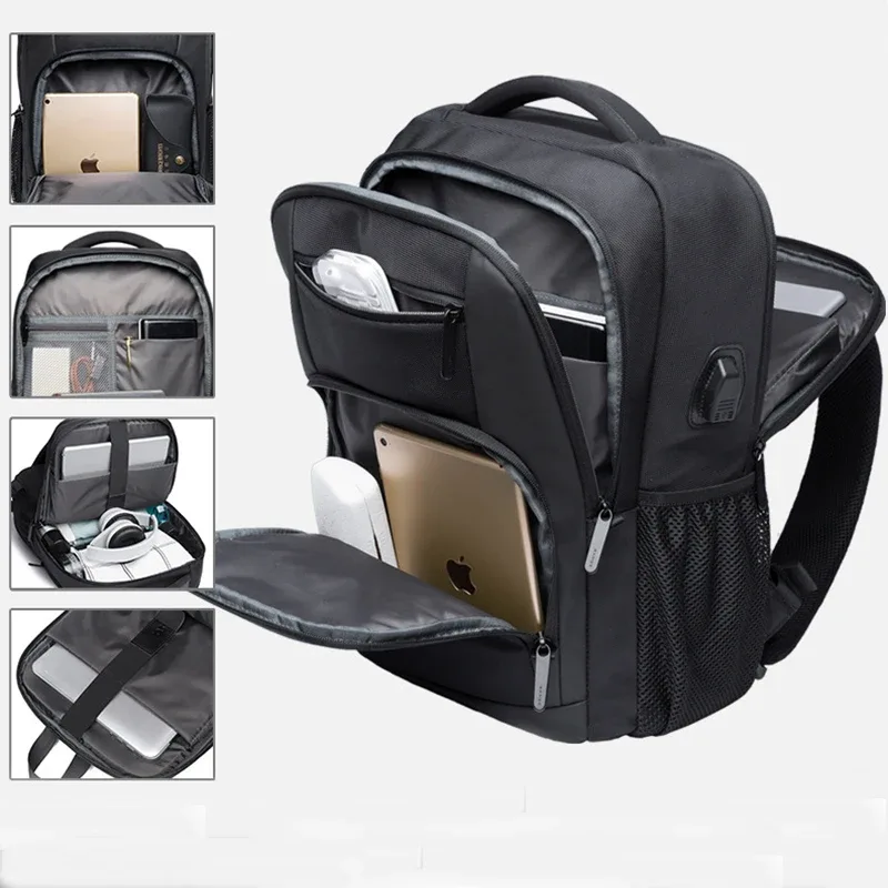 bange hommes concepteur pochette d'ordinateur sacs d'école pour garçons mâle moto tactique affaires sport voyage sac à dos hommes