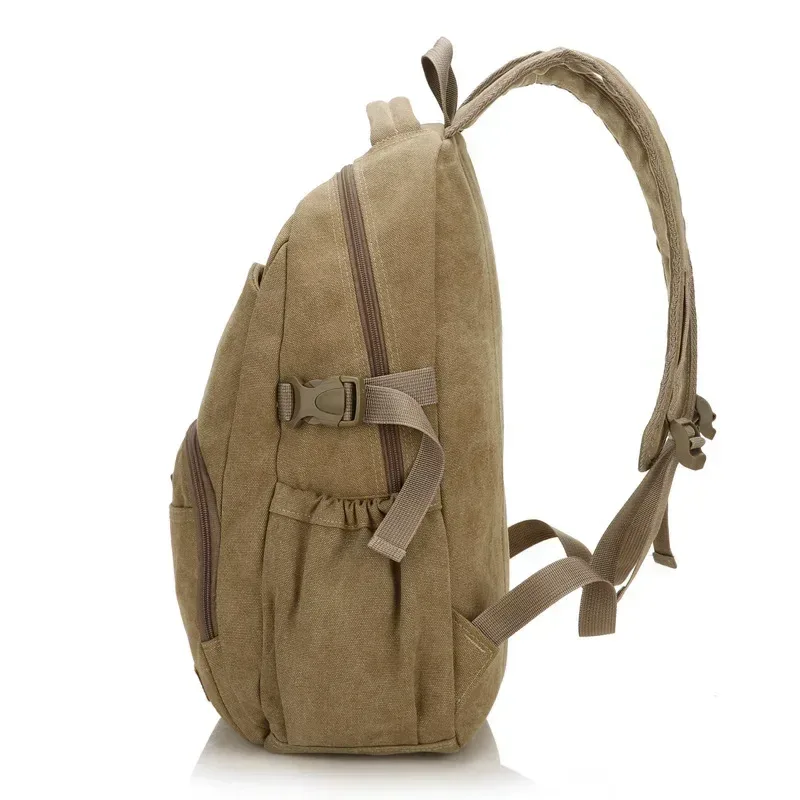 nouveau coton toile sac à dos mâle version coréenne de grande capacité étudiant sac femme rétro décontracté en plein air voyage sac à dos mochila
