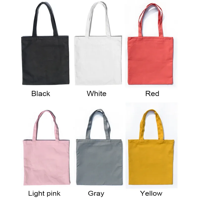 Sacs à main multicolores de haute qualité pour femmes et hommes, sacs fourre-tout en toile, sacs d'épicerie réutilisables en coton, sacs de courses à fermeture éclair, sacs écologiques pliables