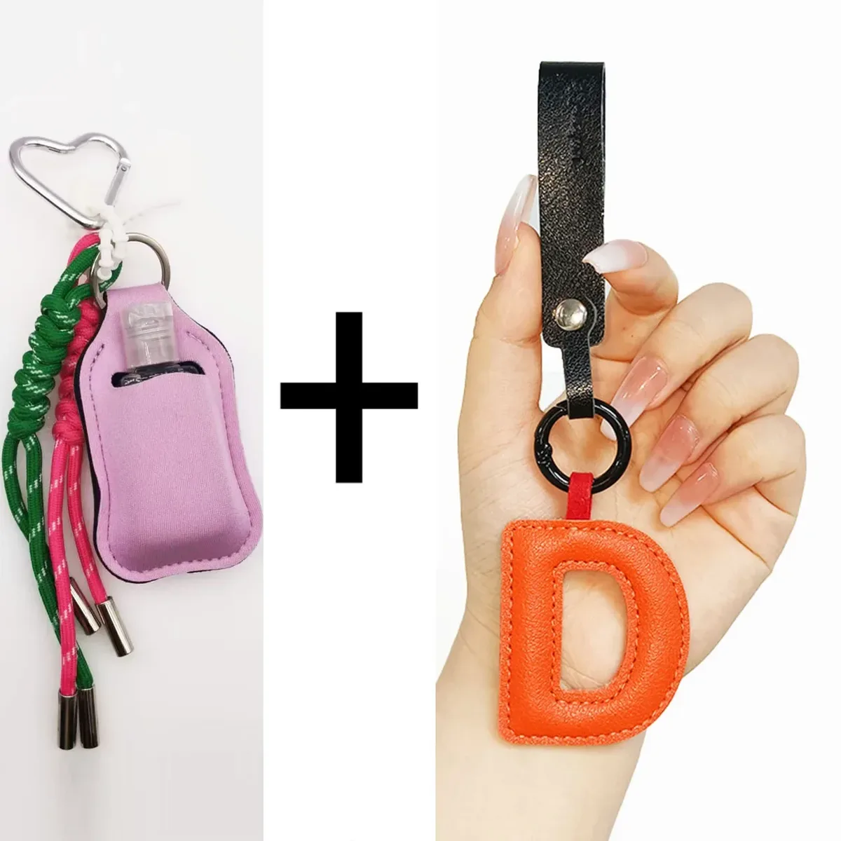 pendentif lettre de l'alphabet pour sac à main, breloques de sac ita, sac à main pour femme, décoration de sac à dos pour homme, porte-clés