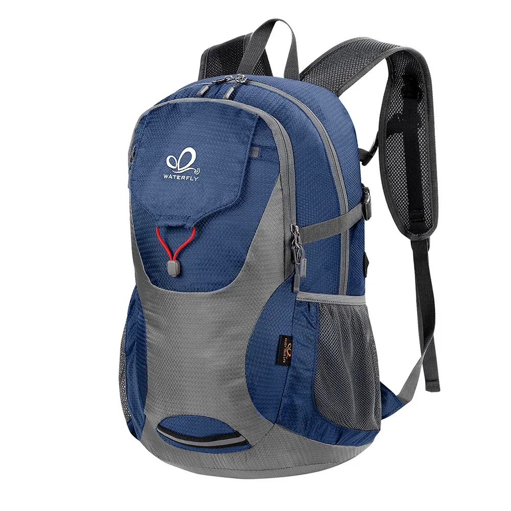 waterfly léger pliable randonnée sac à dos 30l pliable voyage sac à dos pochette d'ordinateur ultraléger camping jour pack pour femme homme