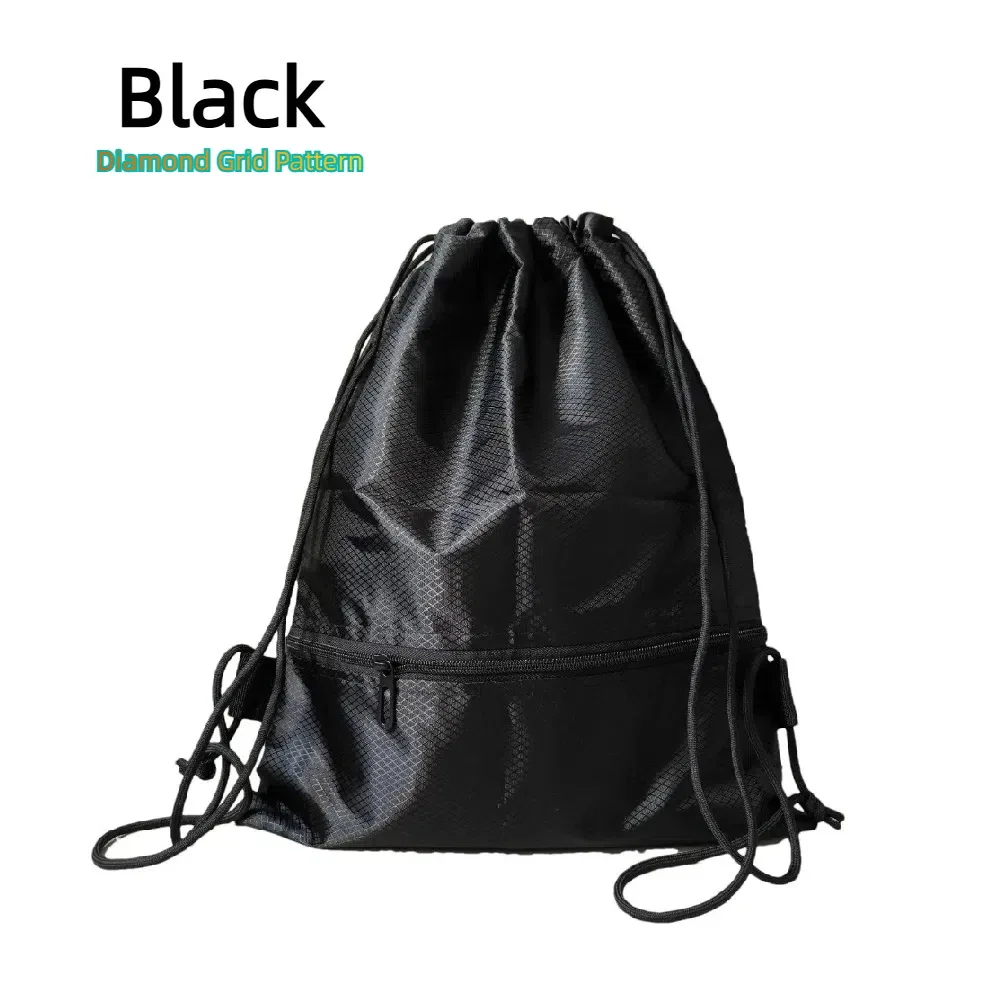 sac à dos unisexe avec cordon de serrage – sac de sport léger, sac de voyage, sac pour l'école et le travail pour hommes et femmes | sac de transport quotidien minimaliste tout-en-un