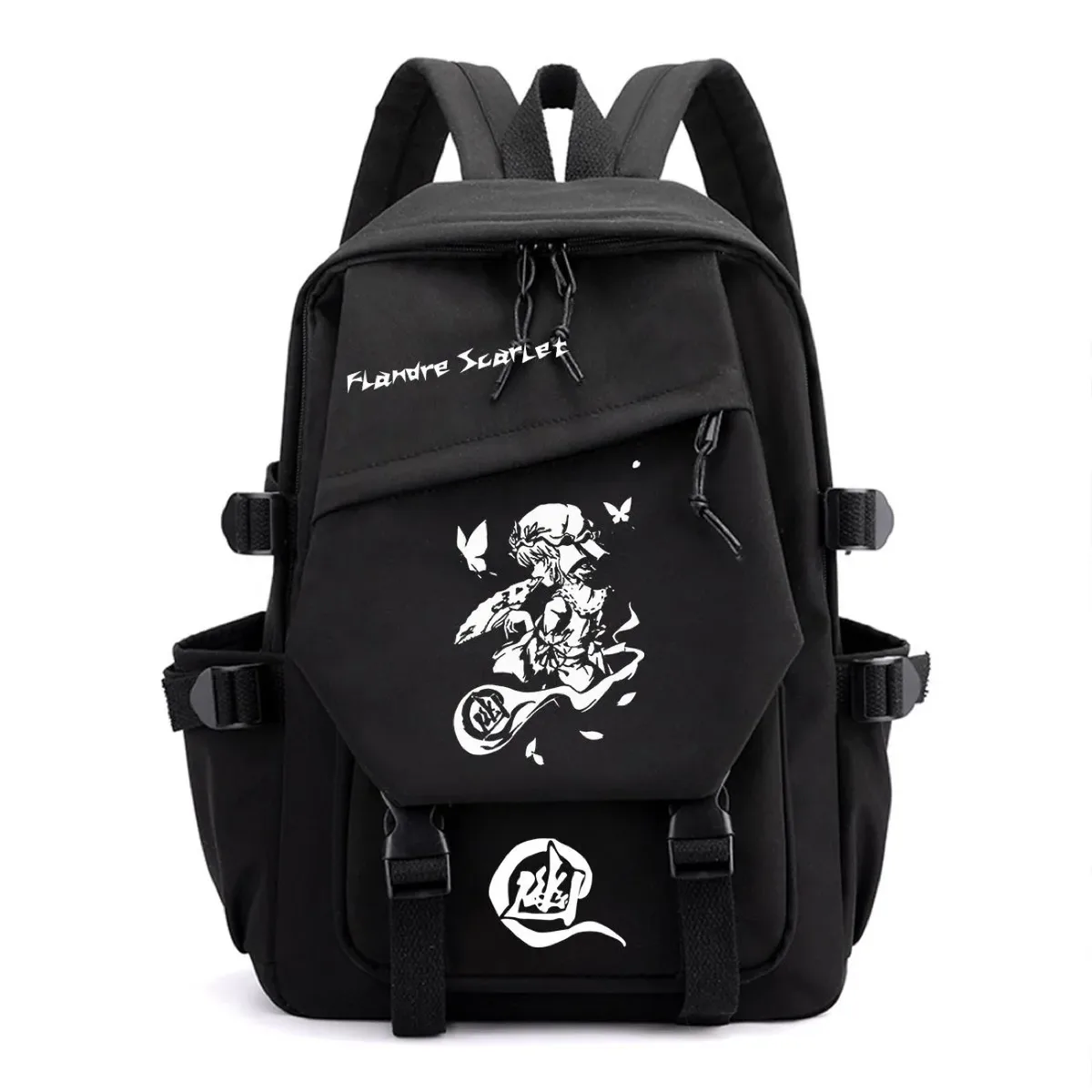 sac à dos touhou project sac à dos de voyage de grande capacité pour étudiants, imprimé dessin animé hakurei reimu kirisame marisa