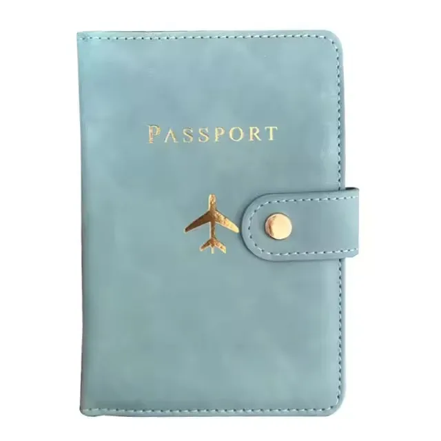 porte-passeport pour voyage essentials, étui portefeuille pour accessoires de voyage, porte-livres de passeport pour femmes/hommes
