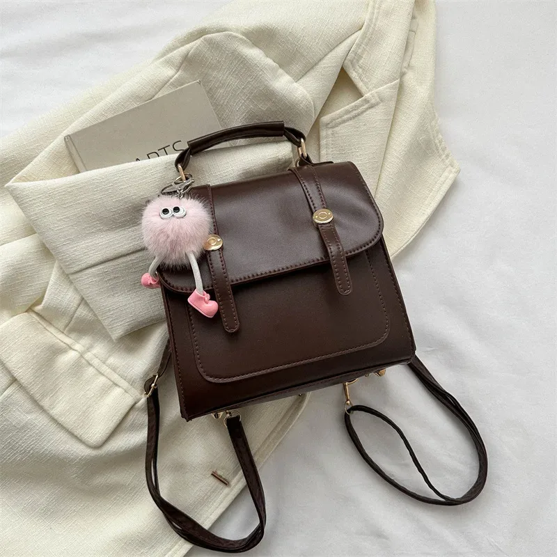 simple pu sac à dos femmes étudiant pu mini sac à dos style sac nouvelle mode décontracté épaule sac à main petit sac à dos