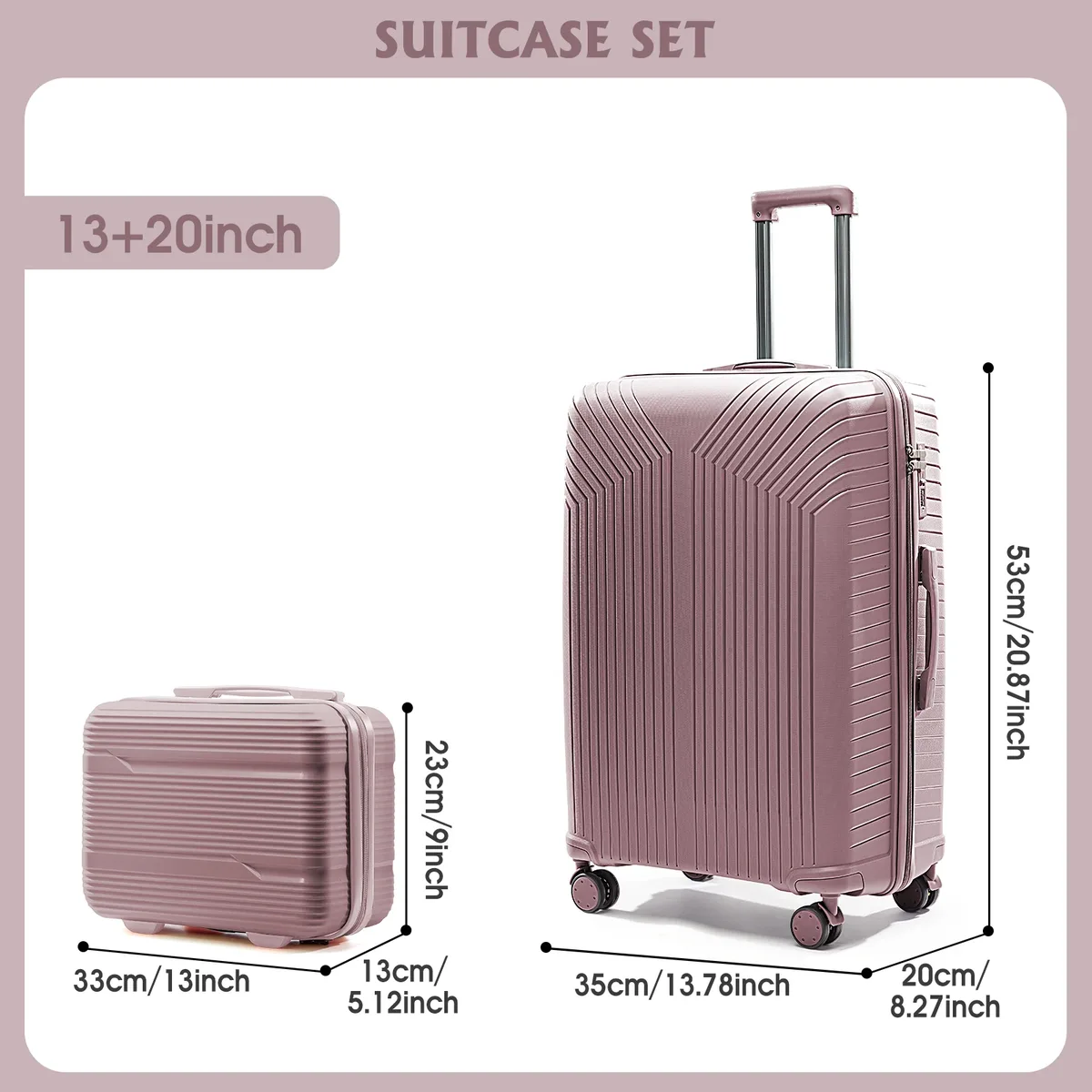 valise de cabine durable en matériau pp, fermeture à glissière et verrouillage par mot de passe, voyage d'affaires, cabine, coffre gonflable, nouveau, 2024, 13, 20/28