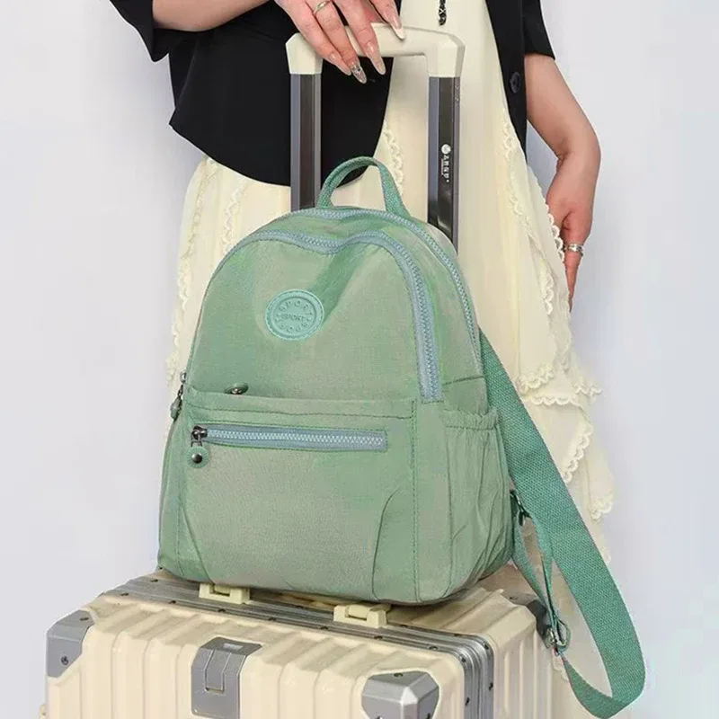 sac à dos multicolore chic pour voyage quotidien, élégant, léger, polyvalent, décontracté, fonctionnel