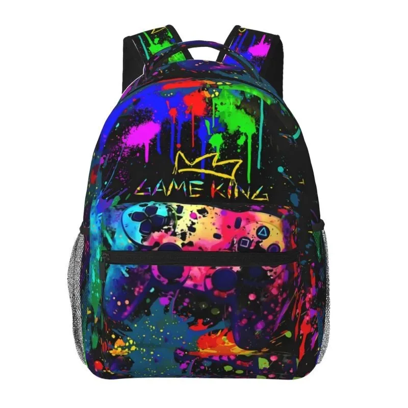 sacs à dos pour manettes de jeu pour garçons/filles, meilleurs cadeaux pour enfants, sacs pour ordinateur portable à dessin animé 2d, cartable pour adolescents, loisirs en plein air