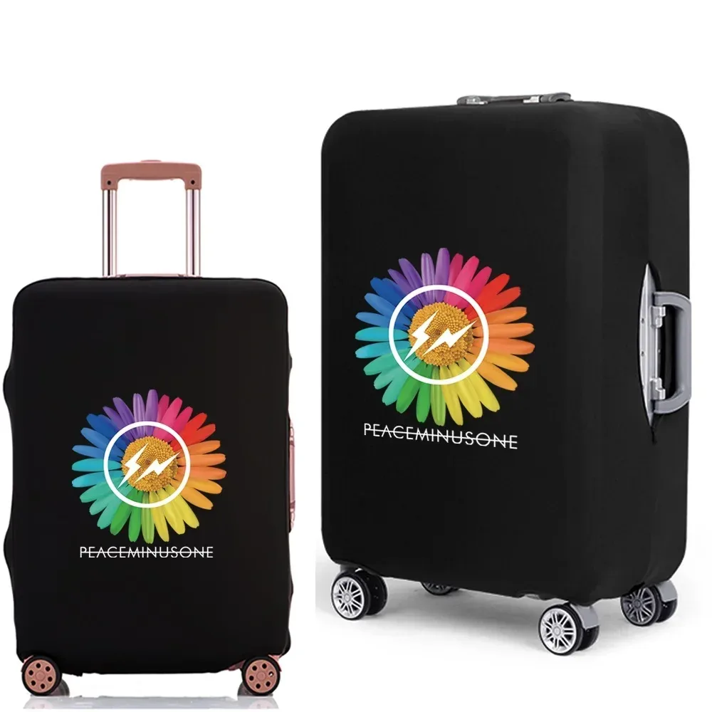 housse de protection pour valise à bagages, épaisse, élastique, anti-poussière, pour valise de 18 à 28 pouces, série daisy, accessoires de voyage