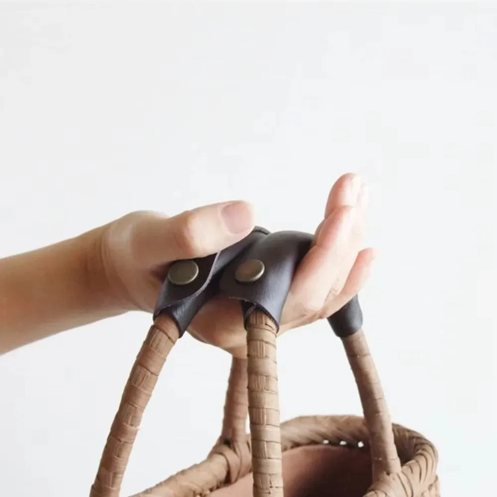 poignée de valise en cuir pu, couleur unie, enveloppe de poignée de sac à bagages souple, conception antichoc, rembourrage de sangle d'épaule