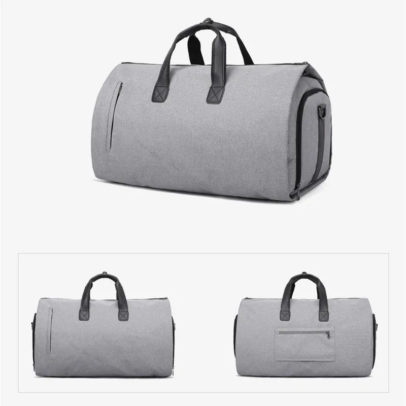 xmessun nouveau sac de rangement pliable oxford pour femmes ou hommes, sac de voyage de fitness à grande capacité au design tendance pour femme