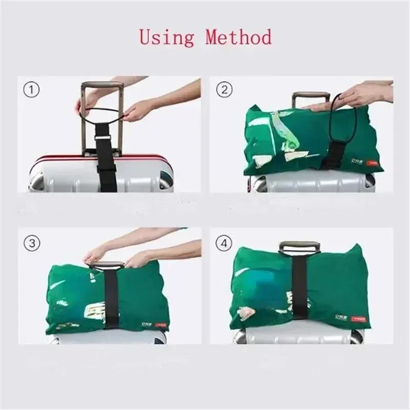 sangle élastique réglable pour bagages, ceinture de fixation pour valise de voyage, accessoire de transport portable