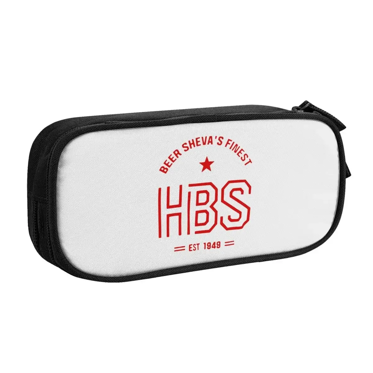 hapoel beer sheva big capacity pencil pen case office college school large storage bag pouch holder box organizer