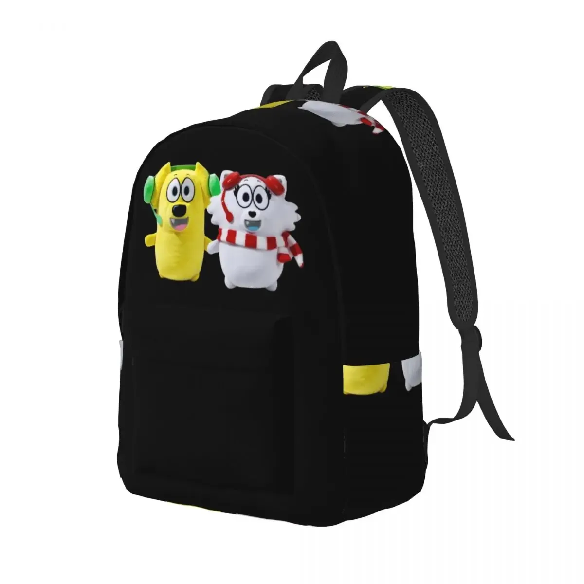 hamburger superdog tyler snowi foxs sac à dos primaire lycée étudiant dessin animé bookbag hommes femmes sac à dos randonnée