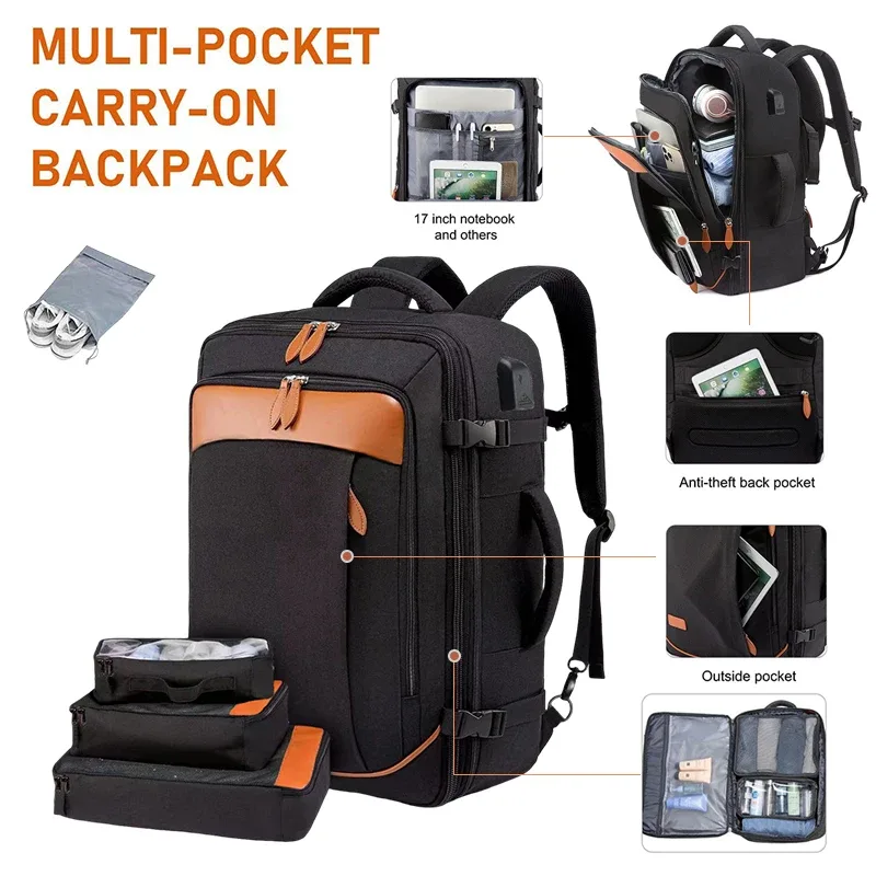 Sac à dos grande capacité pour homme, sac à dos tendance pour femme, sac à dos portable, sac à dos décontracté, sac à dos pour ordinateur portable