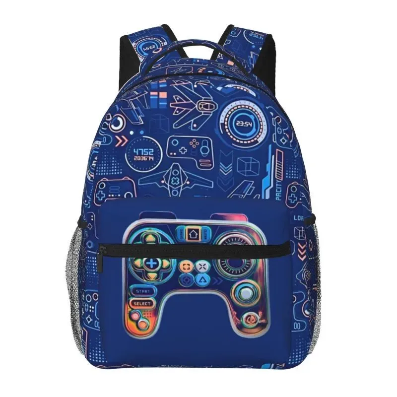 sacs à dos pour manettes de jeu pour garçons/filles, meilleurs cadeaux pour enfants, sacs pour ordinateur portable à dessin animé 2d, cartable pour adolescents, loisirs en plein air