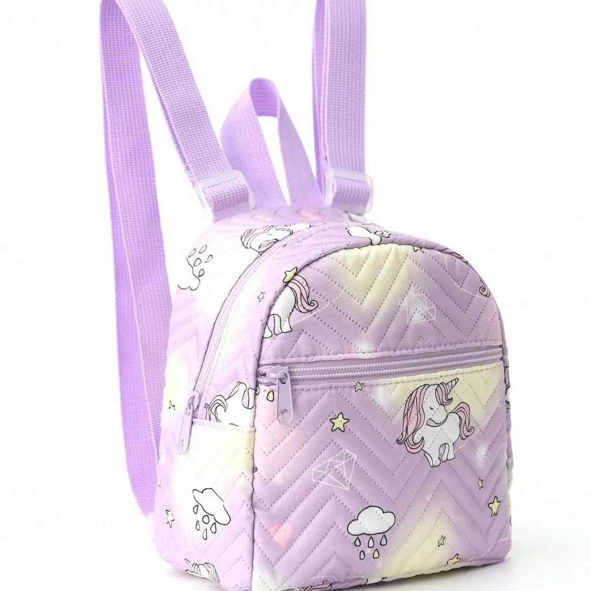 commerce extérieur transfrontalier vente chaude sac à dos femmes arc-en-ciel multicolore pu matelassé mini sac à dos mode loisirs haut de gamme sc