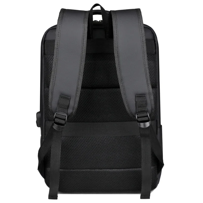 sac à dos décontracté et imperméable pour ordinateur portable 14 pouces avec chargement usb rapide, sac à dos de grande capacité pour hommes et femmes