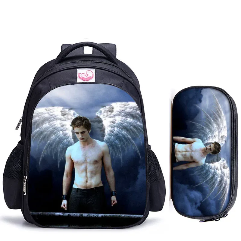 16 pouces crépuscule sac à dos pour adolescentes garçons livre sac mochila sac de voyage enfants école sacs à dos