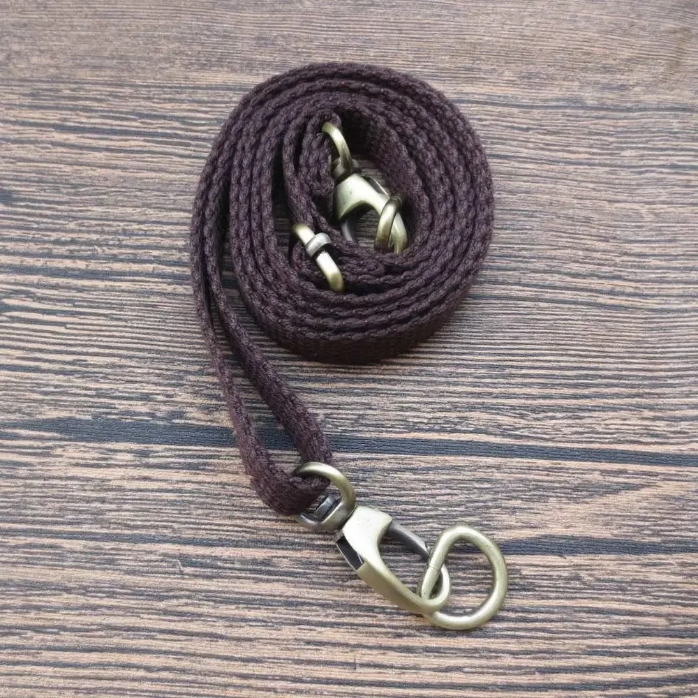 sangle de sac en toile renforcée pour femme, ceinture de sac à bandoulière, rivet réglable, sangles de remplacement, mode, 130cm