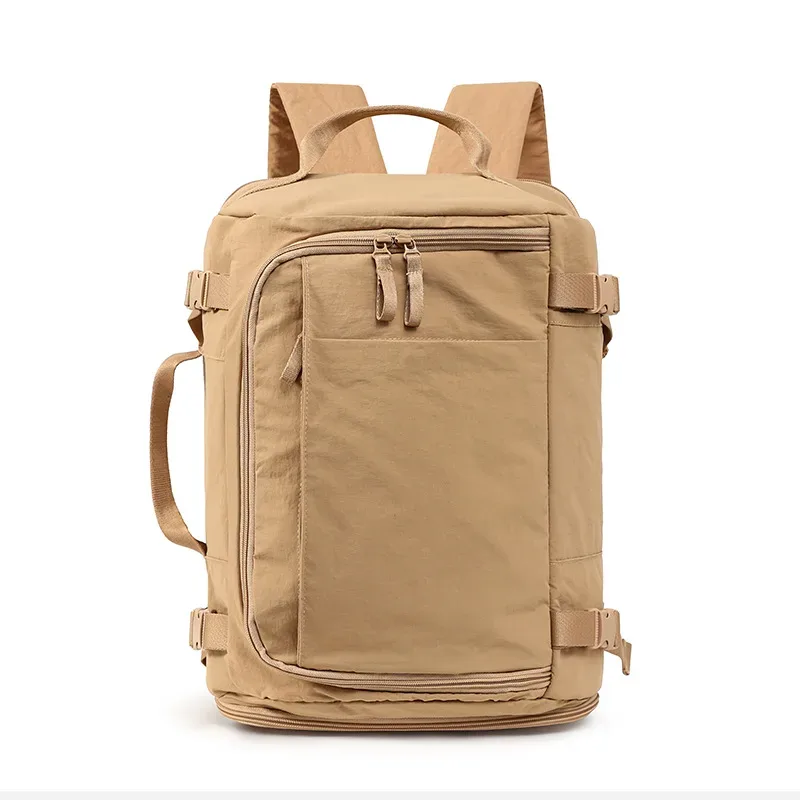 sac à dos de voyage léger en nylon imperméable, grand compartiment extensible pour chaussures, sac à dos de randonnée et d'alpinisme, sac pour ordinateur portable pour voyages d'affaires