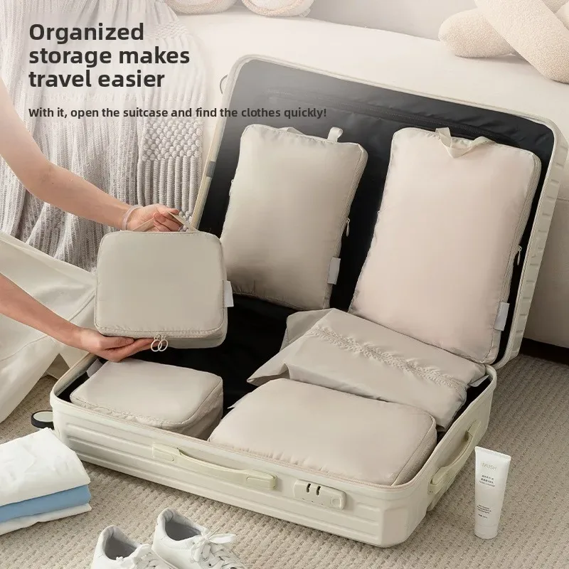 sacs de rangement pour vêtements de voyage, sacs de séparation pour vêtements, sous-vêtements et chaussures pour voyages d'affaires, sacs organisateurs portables pour bagages de voyage