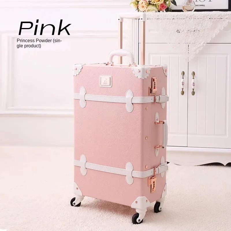 valise vintage en cuir britannique, bagage rétro avec quincaillerie en laiton antique, valises à roulettes, valise trolley