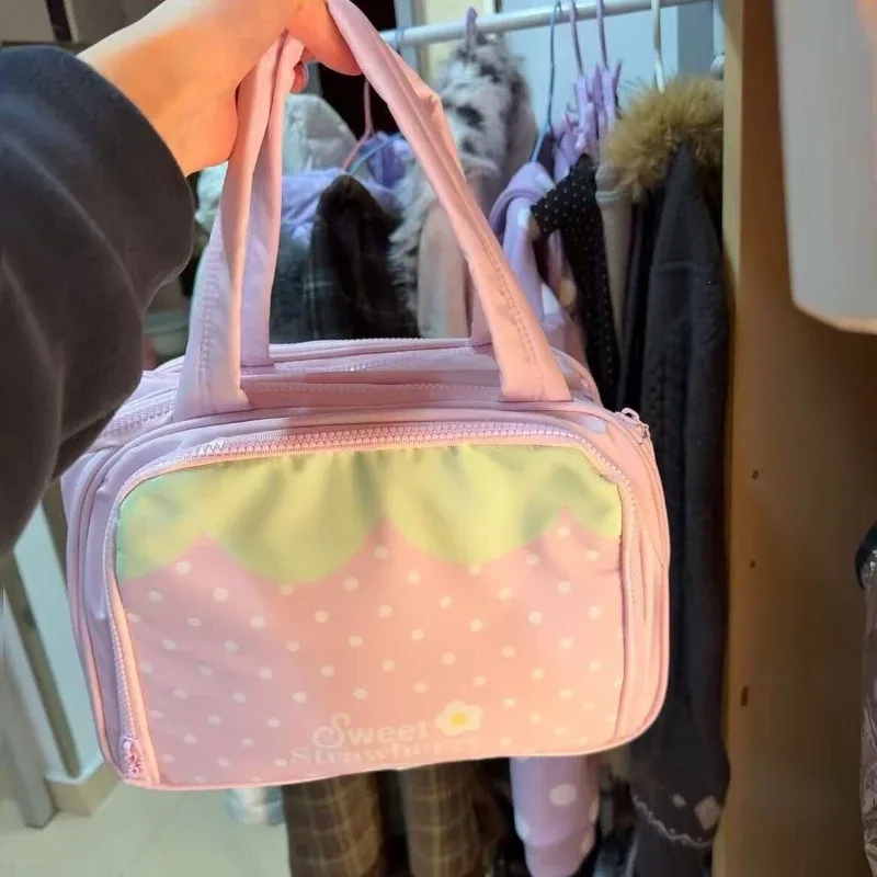 grande trousse de maquillage pour femme, organiseur portable de voyage, étui de rangement pour cosmétiques, pochette de rangement imperméable, sac de toilette.