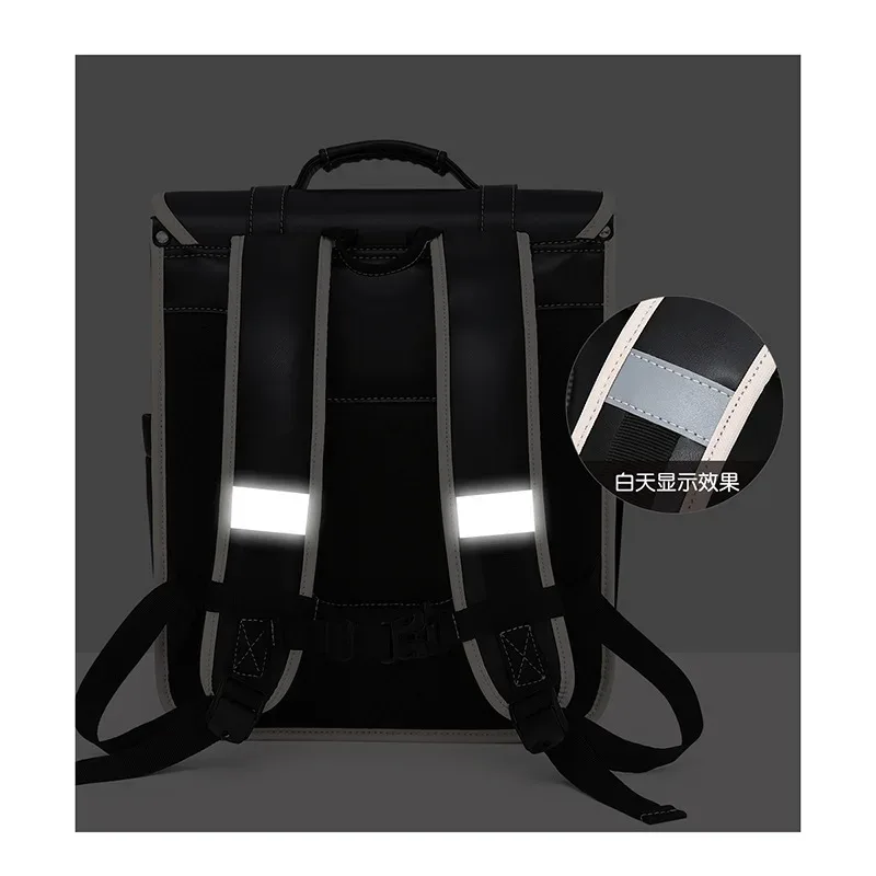 sac à dos scolaire de style japonais pour garçons et filles, grande capacité, ergonomique, randoseru, sac à dos pour élèves du primaire