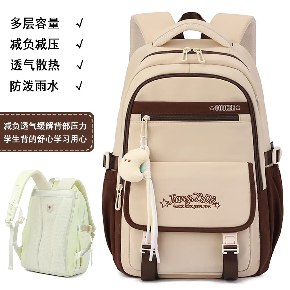 sac à dos scolaire tendance pour filles, sacs d'école pour adolescentes, sac à dos pour ordinateur portable, sac à dos de voyage décontracté, sac à livres, cartable pour enfants, imperméable