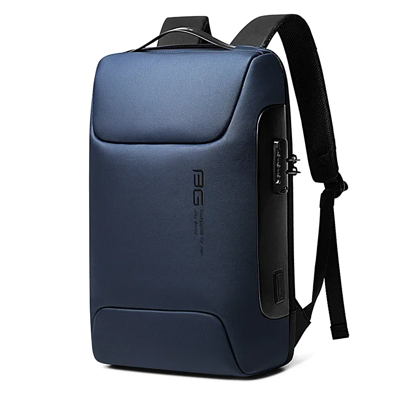 bange nouveau sac à dos design esthétique sac à dos d'affaires hommes anti-vol étanche école sacs à dos d'ordinateur portable usb charge sac de voyage