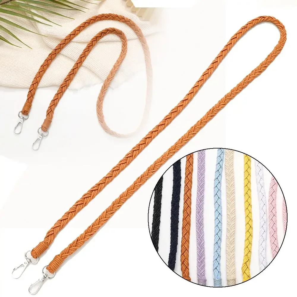 sangle de sac tressée tissée à la main polyvalente, remplacement détachable pour femmes, ceintures de sac à bandoulière
