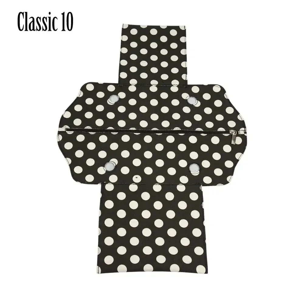 nouvel organisateur intérieur en tissu de toile à motifs floraux, grande capacité, pour sac obag classic standard mini, accessoire pour sac obag