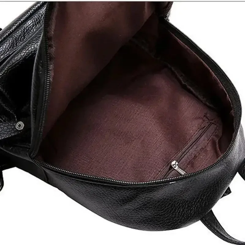 sac à dos de couleur unie, petite taille, nouveau sac décontracté pour femmes, cadeau simple et à la mode pour femmes, sacs à dos de voyage, sacs d'école