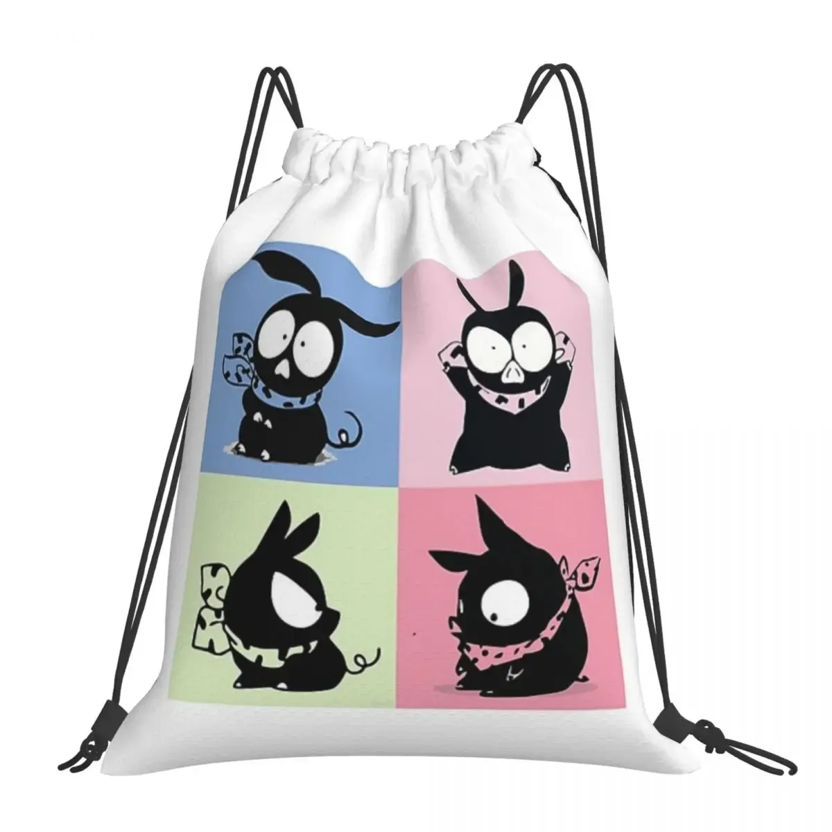 p chan ranma sacs à dos multi-fonction portable sacs à cordon cordon paquet poche sac de sport livre sacs pour les étudiants en voyage