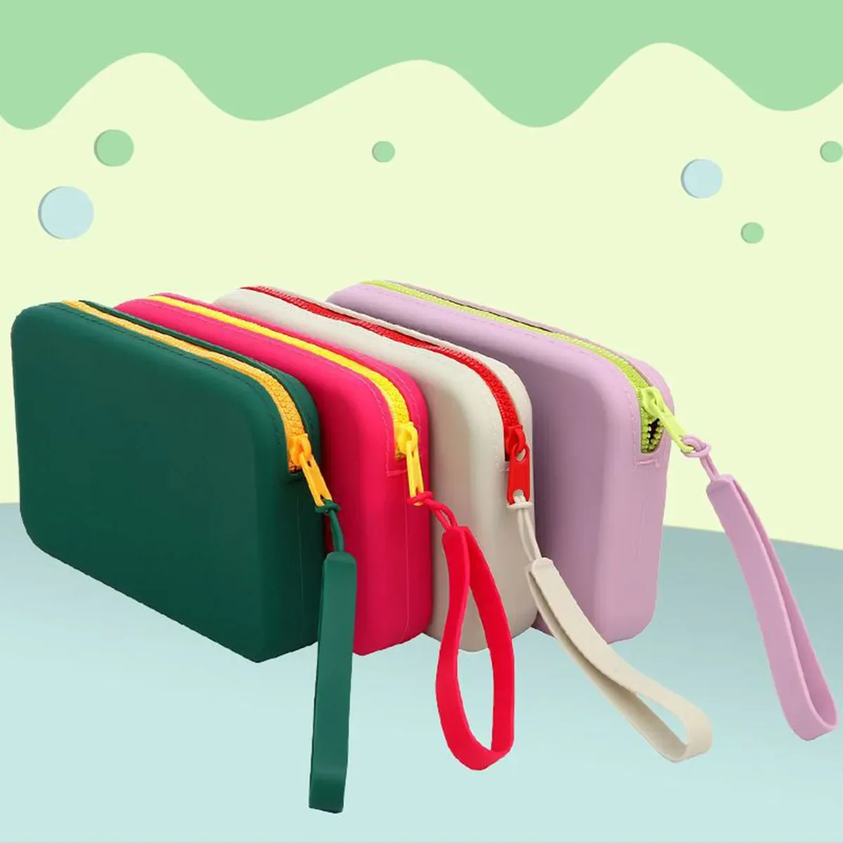 boîte de rangement numérique multifonctionnelle pour la maison et les voyages, sac de rangement cosmétique carré de grande capacité pour femmes