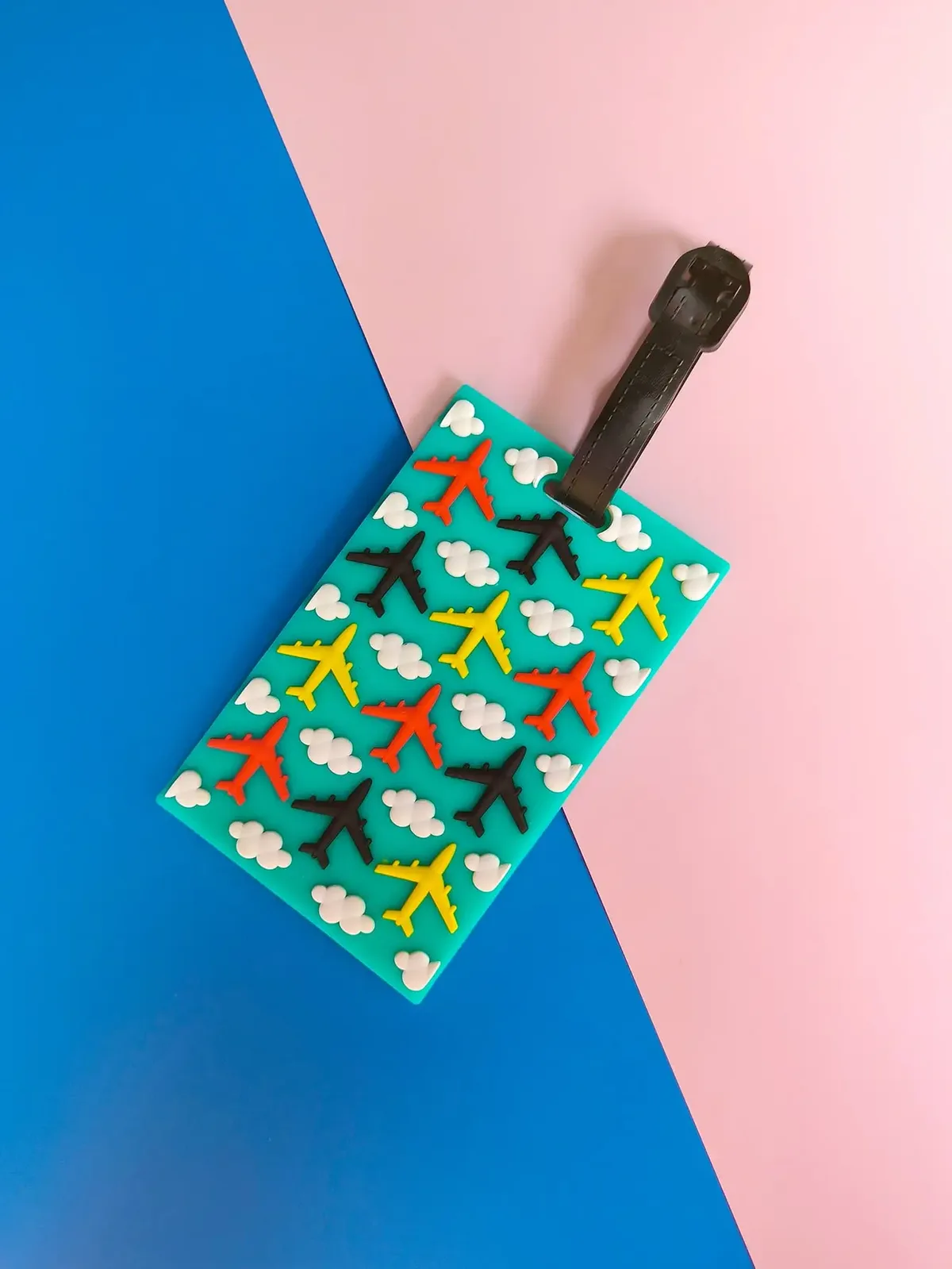 étiquette de bagage mignonne, 1 pièce, accessoires de voyage, porte-valise en gel de silice, étiquette d'embarquement pour bagages, accessoires de voyage