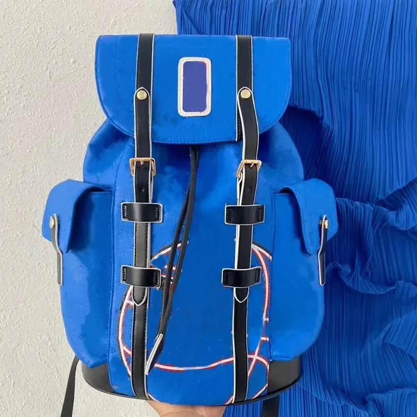 marque de créateur sacs à dos classiques mode unisexe en cuir unisexe fourre-tout voyage épaule sacs polochons unisexe extérieur double sacs à dos