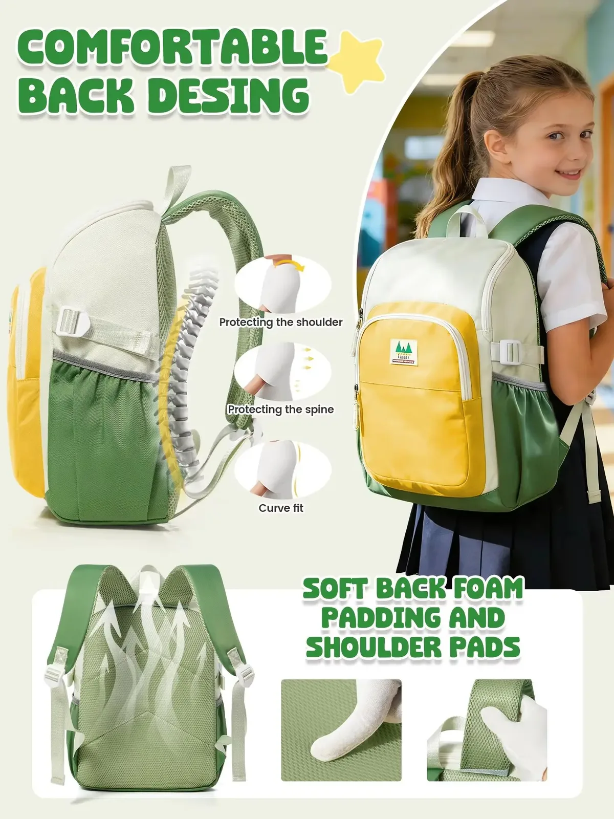 sacs d'école pour garçons, sacs à dos pour enfants de 3 à 10 ans, sacs à dos de voyage pour la maternelle et l'école primaire