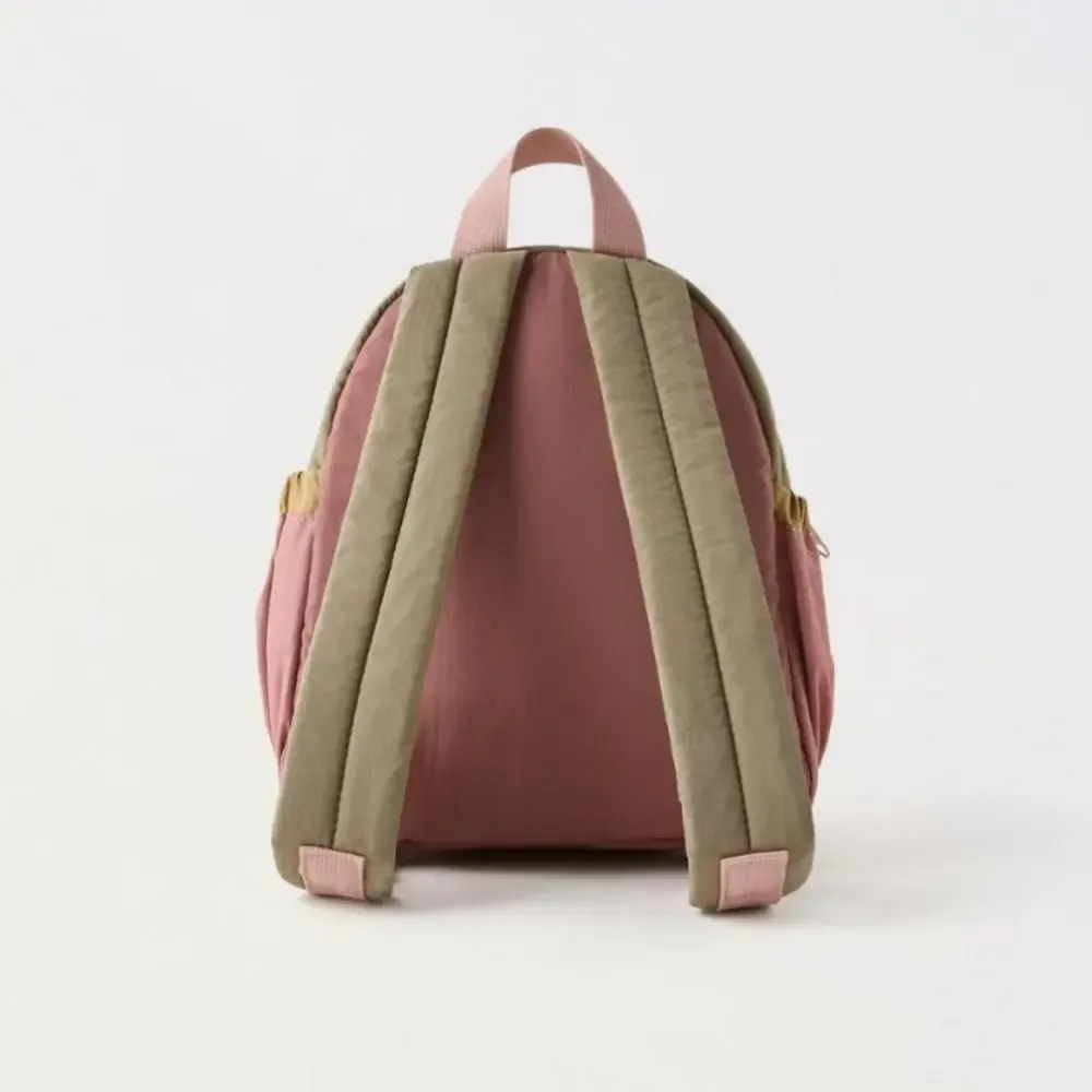 sac à dos portable little apple, sac d'école grande capacité, léger, brodé, sac à main