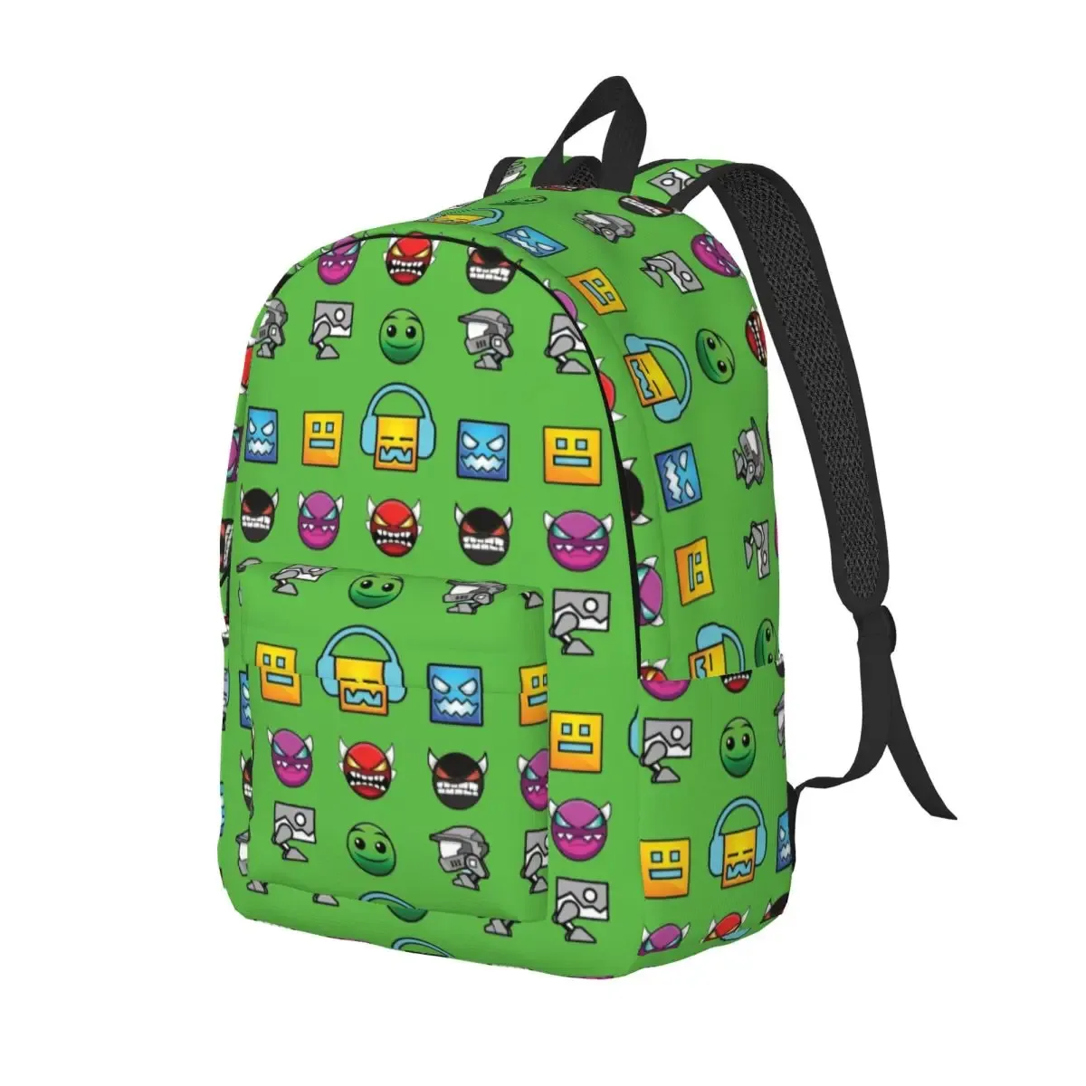 géométrie cube gaming dash modèle sac à dos pour hommes femmes adolescent lycée travail sac à dos ordinateur portable sac à bandoulière sport