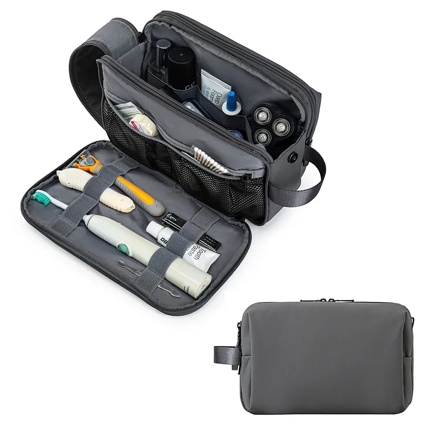 buylor – sac à cosmétiques de voyage, trousse de maquillage étanche à fermeture éclair suspendue, organisateur nécessaire, pochette de rangement, trousse de toilette et de lavage