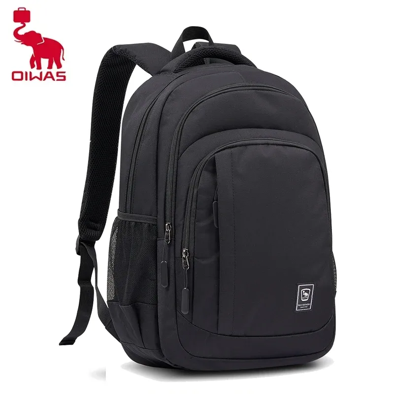Sac à dos pour homme OIWAS, sac à dos pour ordinateur portable de 15 pouces de haute qualité, sac de voyage imperméable de grande capacité, sacs à dos d'école tendance pour hommes