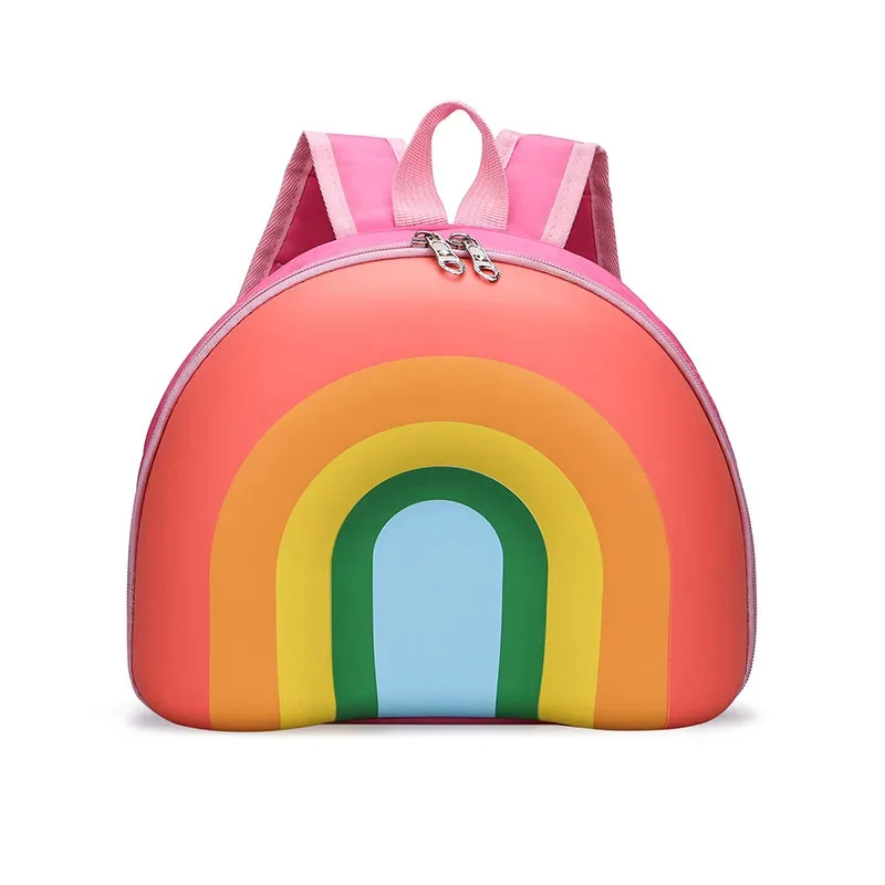 sac à dos arc-en-ciel pour enfant de 3 à 5 ans, cartable de maternelle, nouvelle version coréenne, 2023