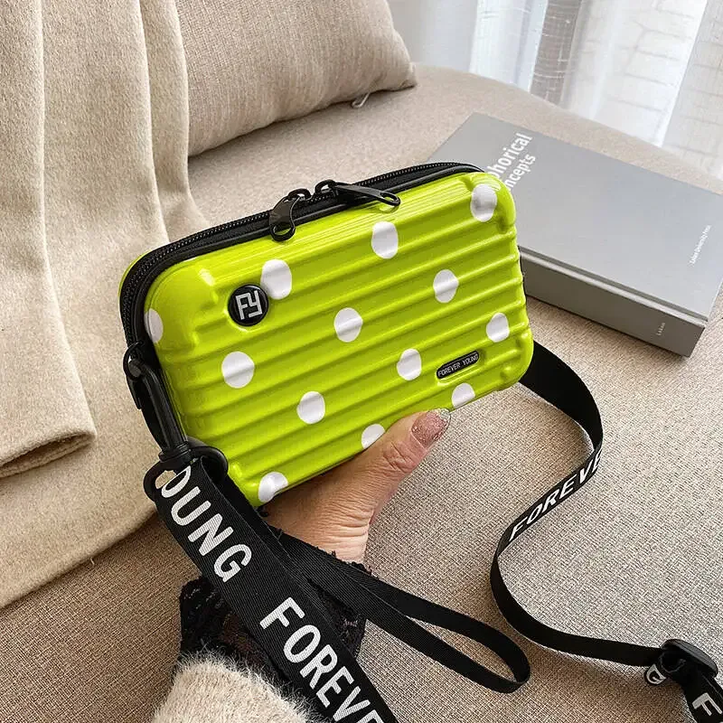 nouvelle mini valise, trousse de maquillage portable pour femme, trousse de maquillage grande capacité, trousse de maquillage imperméable à bandoulière pour extérieur