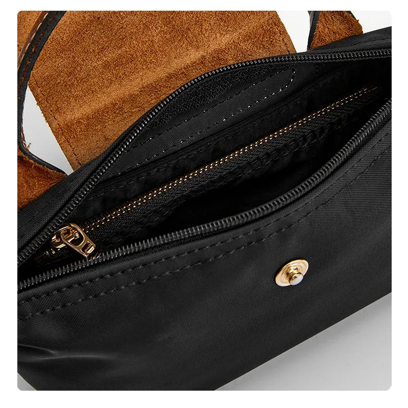 organisateur de sac pour sac à main longchamp, insert intérieur en nylon pour mini pochette, accessoires de rangement et de maintien de l'ordre